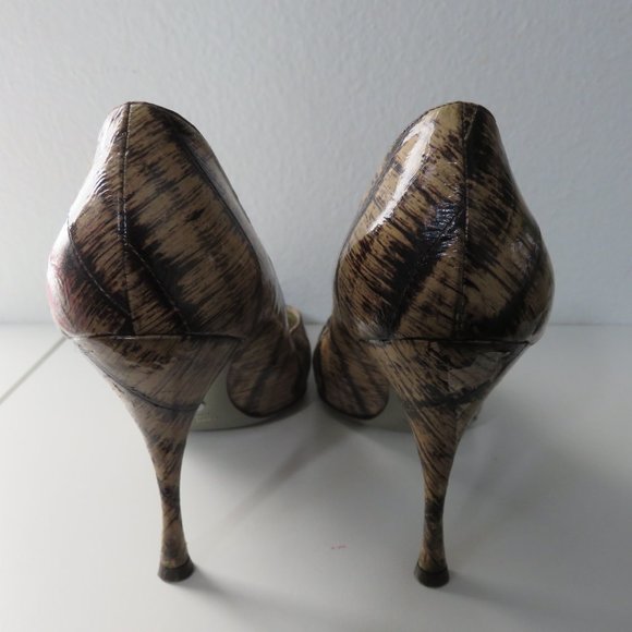 dolce and gabbana vero cuoio pumps